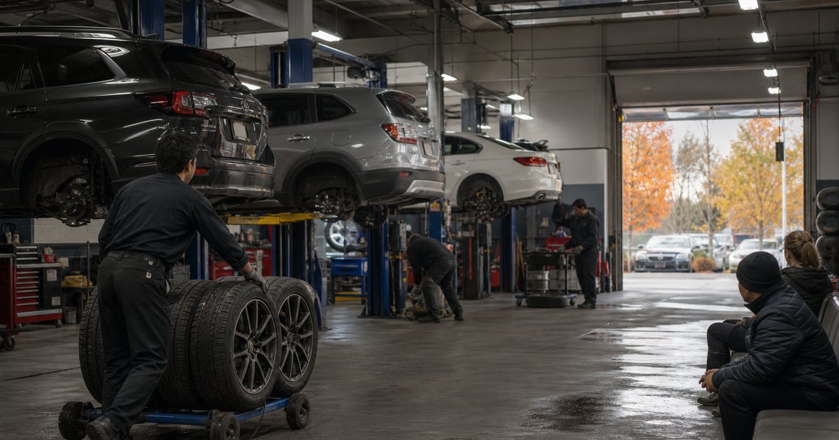 Which appointment scheduling approach handles the spring and fall changeover rush best?