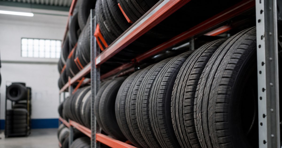 How do you track where every customer's stored tires sit on the rack?